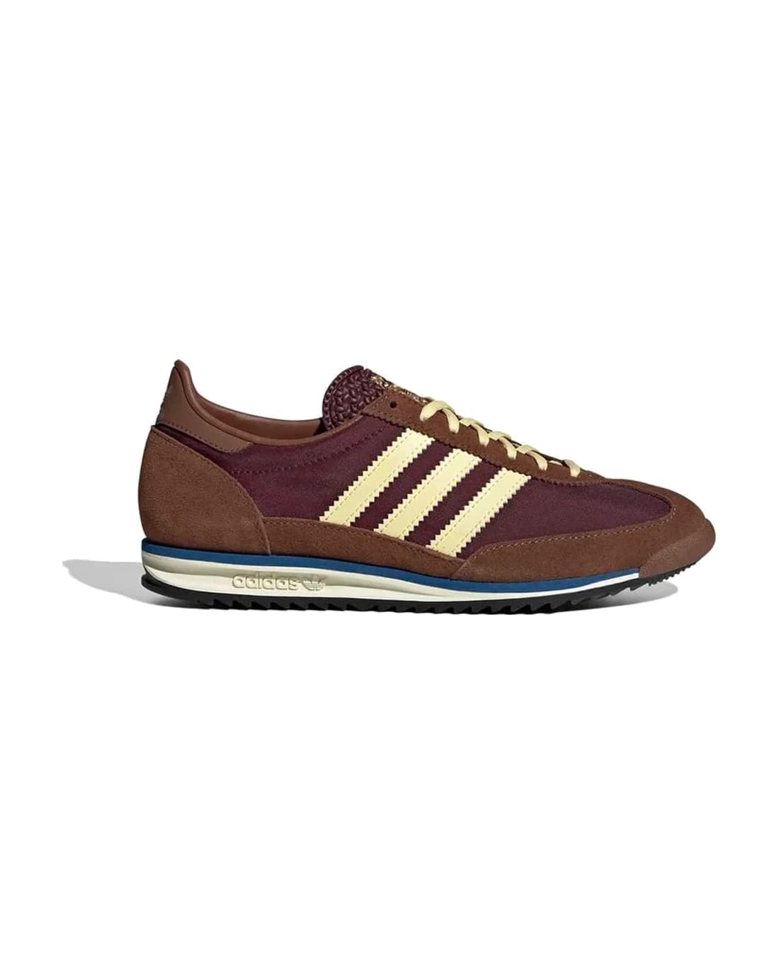 adidas SL 72 marrom e amarelo
