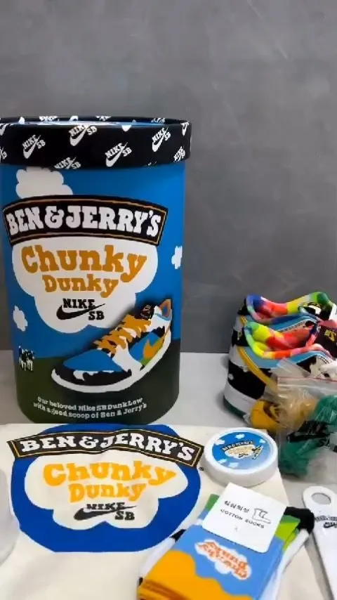 Ben & Jerry's x Nike SB Dunk Low Chunky Dunky
